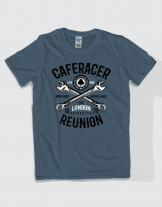 Μπλουζάκι με στάμπα Cafe Racer Reunion