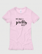 Μπλουζάκι με στάμπα Not just a pretty face
