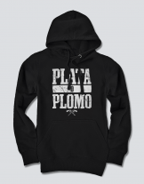 Hoodie με τύπωμα Plata o plomo
