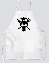 Ποδιά μαγειρικής με τύπωμα One Cook
