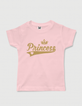 Μπλουζάκι με στάμπα Princess