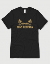 Μπλουζάκι με στάμπα Tony Montana