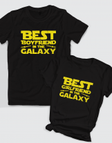 Μπλουζάκια με τύπωμα Best boyfriend - girlfriend in the galaxy